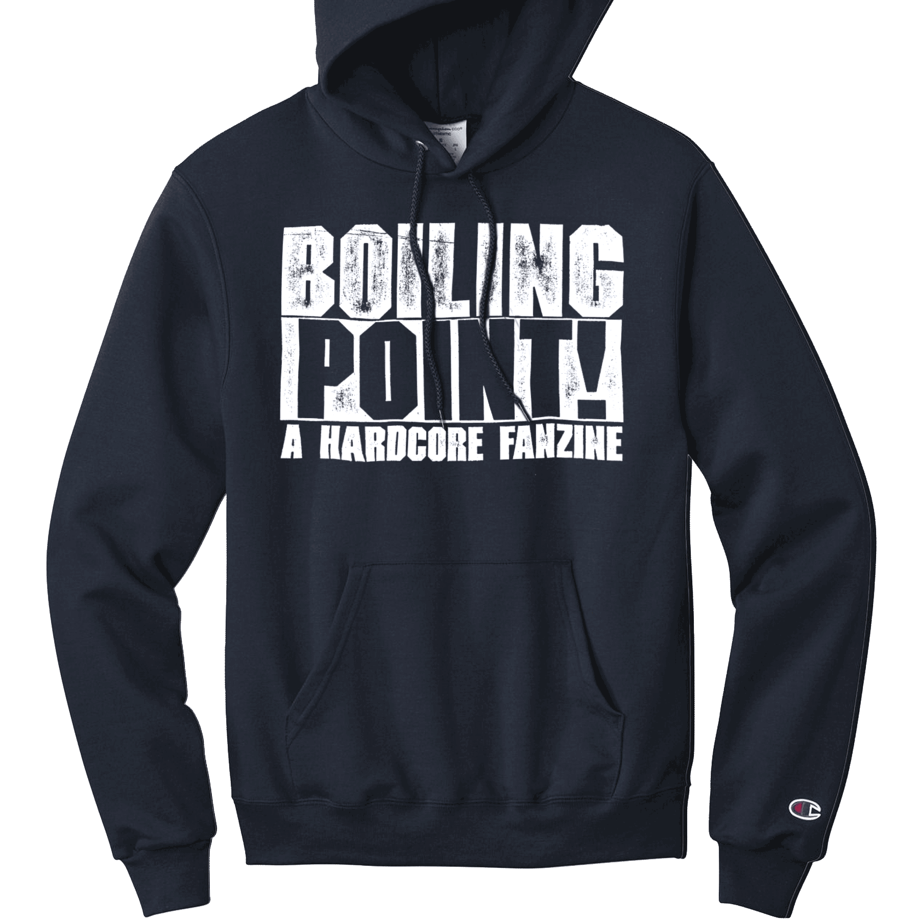 Boiling Point Logo Navy Hoodie