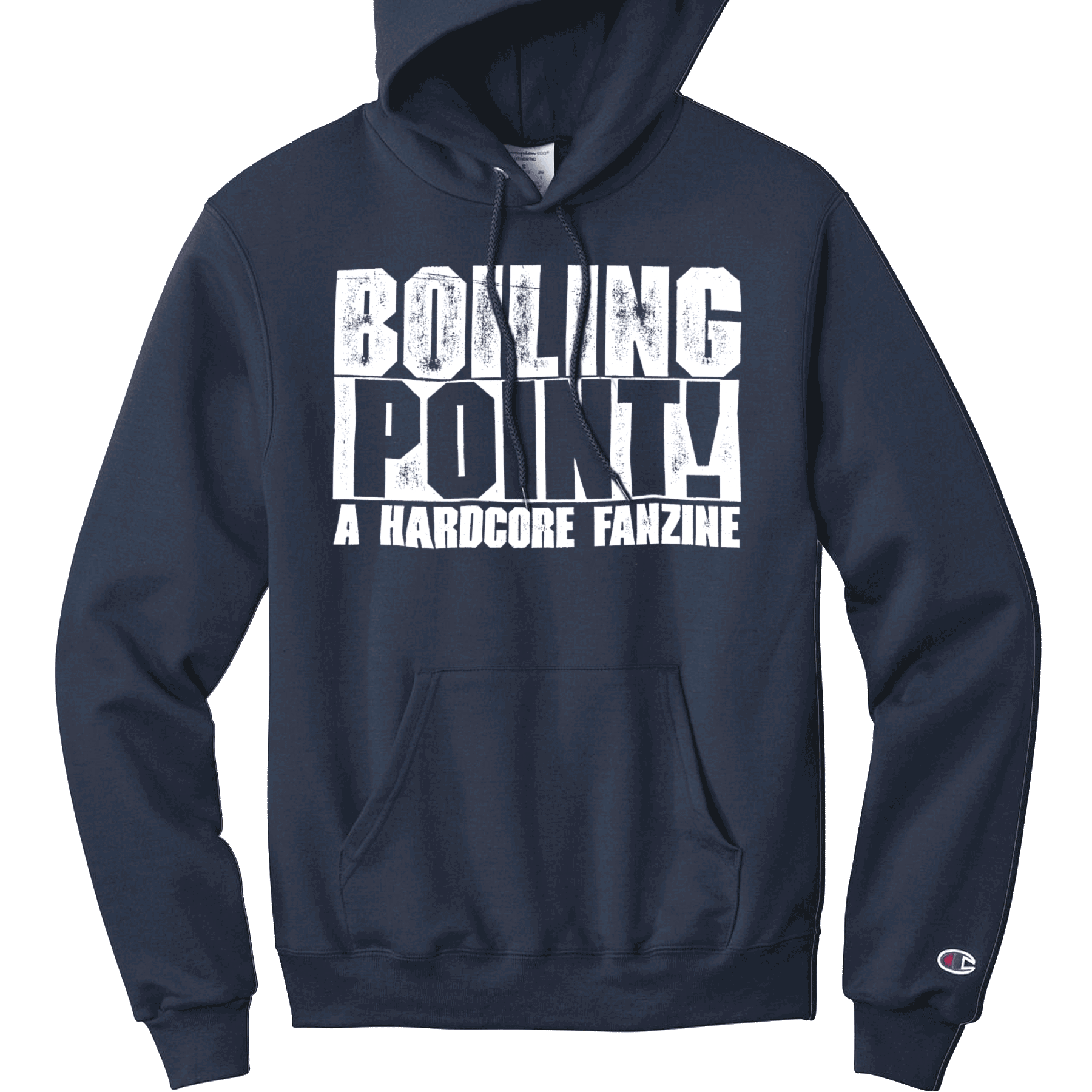 Boiling Point Logo Navy Hoodie